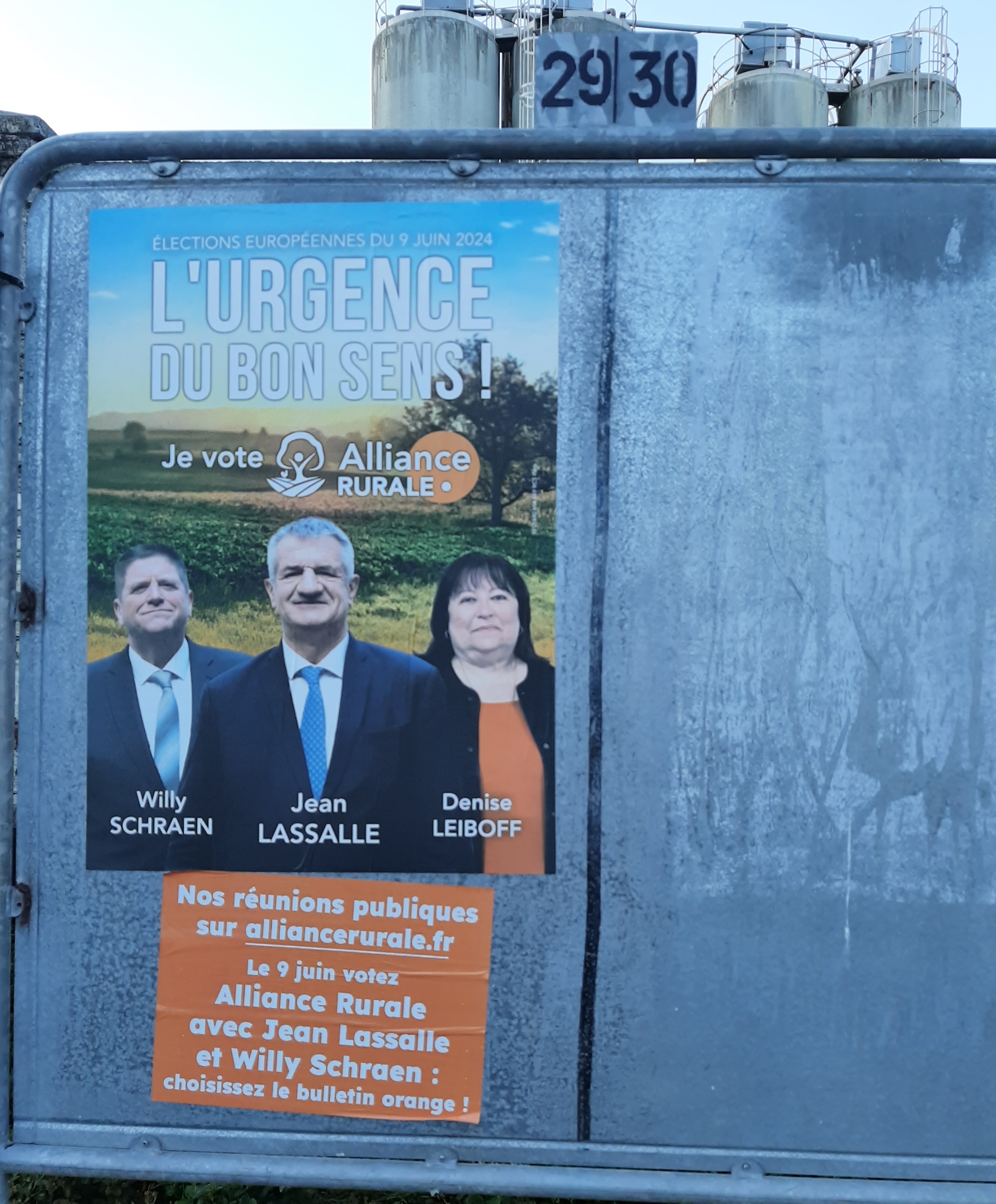L'alliance rurale élections européennes Schraen Lassalle