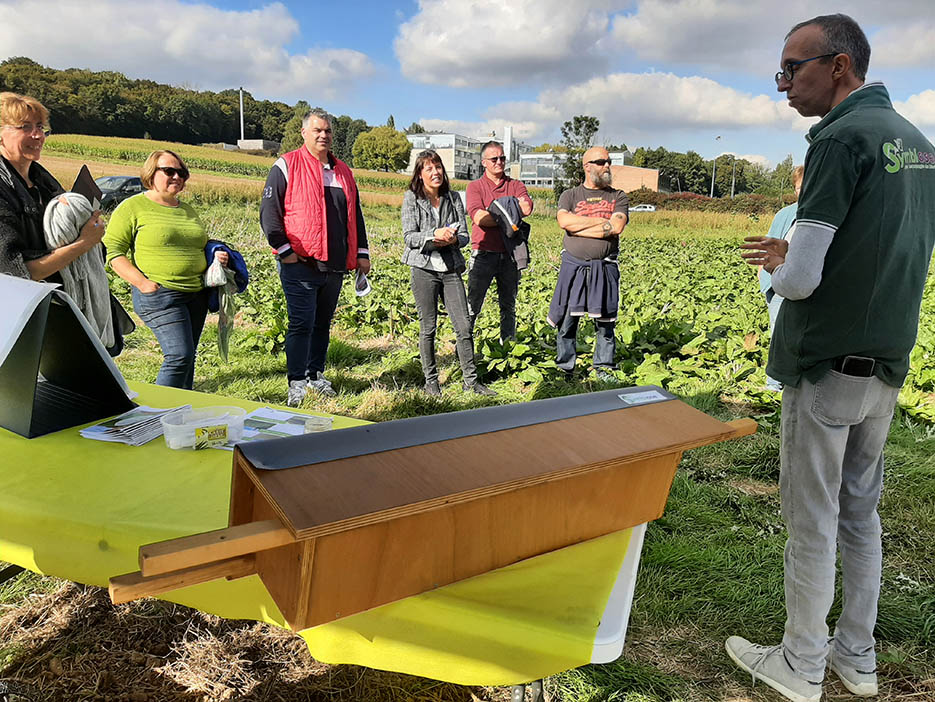 Le premier est la mise en place d’un parcours de biodiversité aux abords  du lycée agricole du Paraclet. 