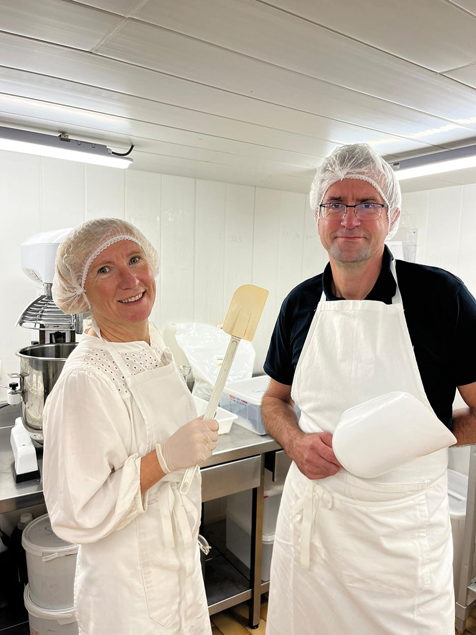 Les Vandroux se sont lancées dans la fabrication de moutardes traditionnelles.