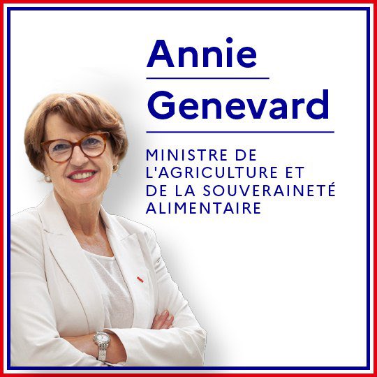 ministre agriculture gouvernement François Bayrou Annie Genevard