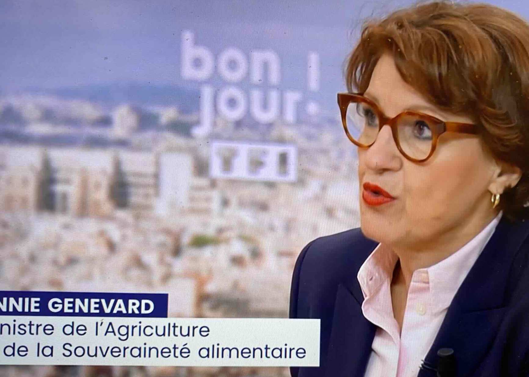 Annie Genevard TF1 syndicats agricoles