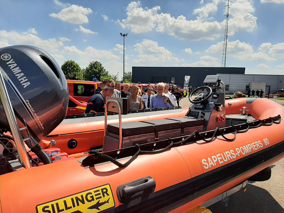 Le bateau léger de sauvetage (BLS) est le moyen d’intervention privilégié  des sauveteurs-côtiers. 