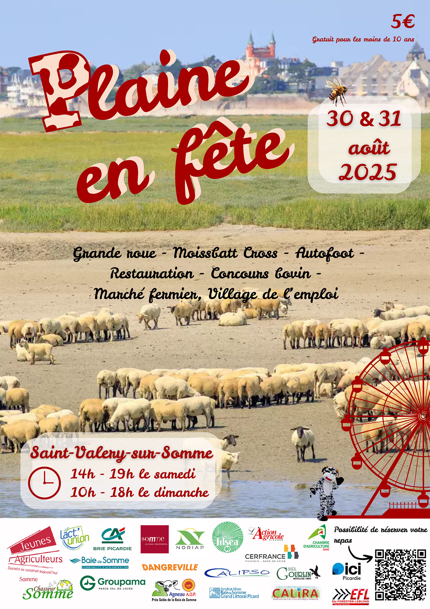 Plaine en fête Saint-Valéry-sur-Somme Jeunes Agriculteurs Edouard Brunet