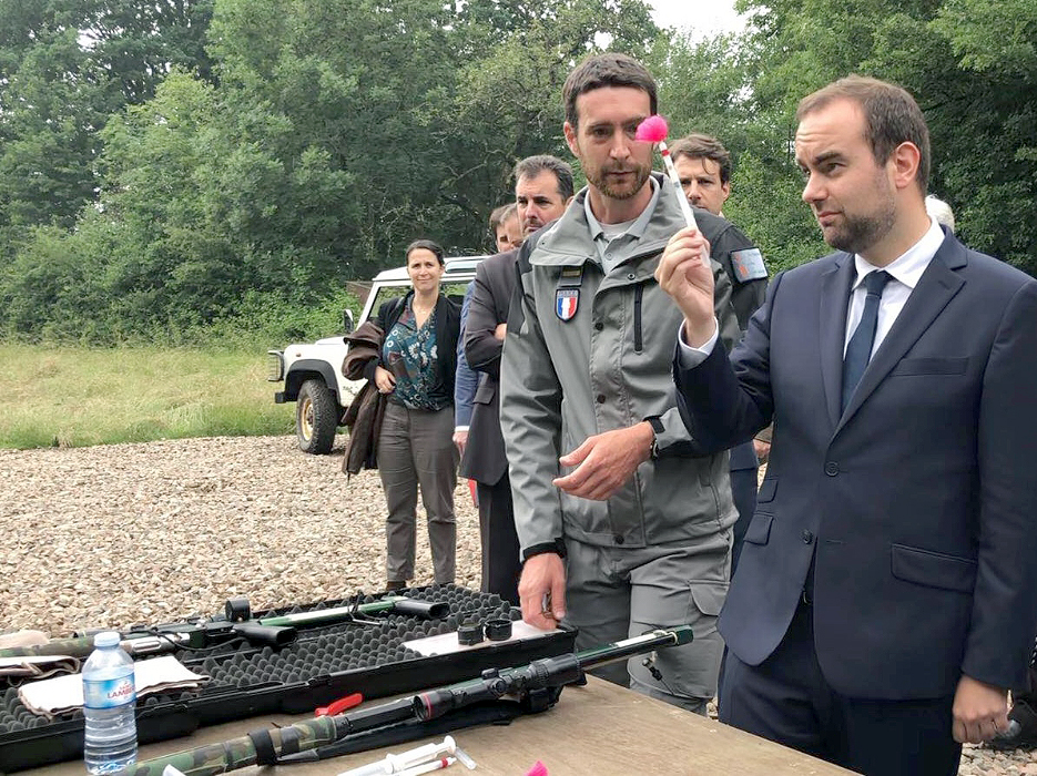 Sébastien Lecornu a déjà eu de multiples occasions de témoigner de son intérêt pour la chasse. 