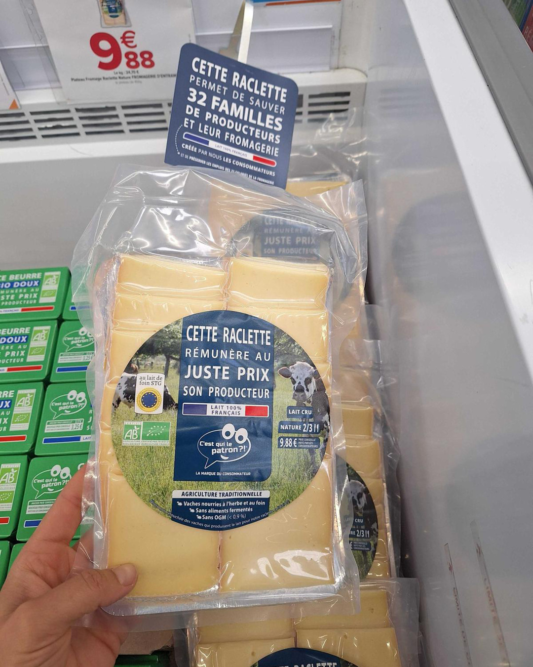raclette C'est qui le patron