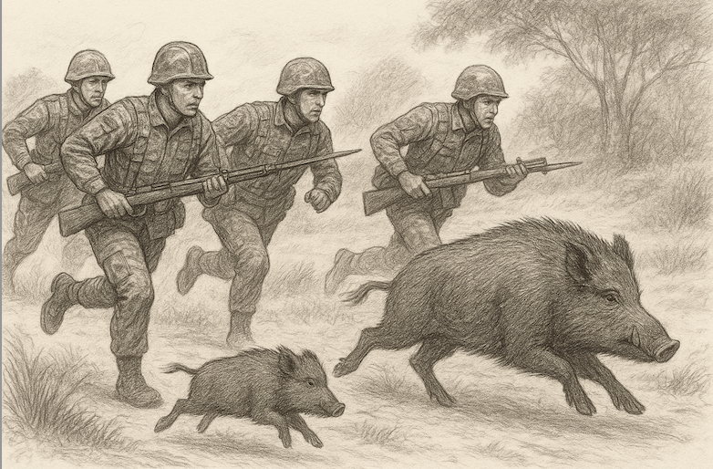 sangliers PPA Espagne