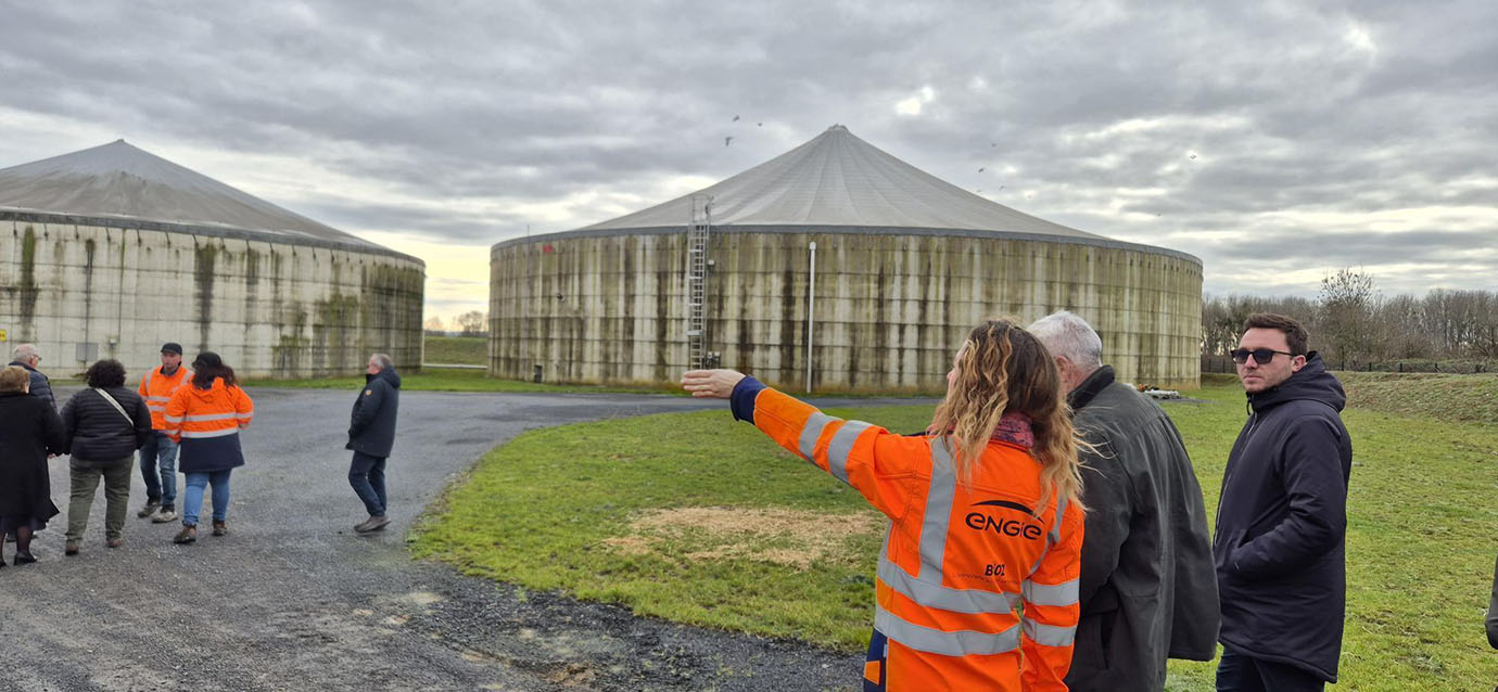 Si l’unité samarienne a fait partie des premières unités de méthanisation  exploitées par Engie, le groupe en compte désormais 22 en gestion directe  et 13 en partenariat à travers le territoire.