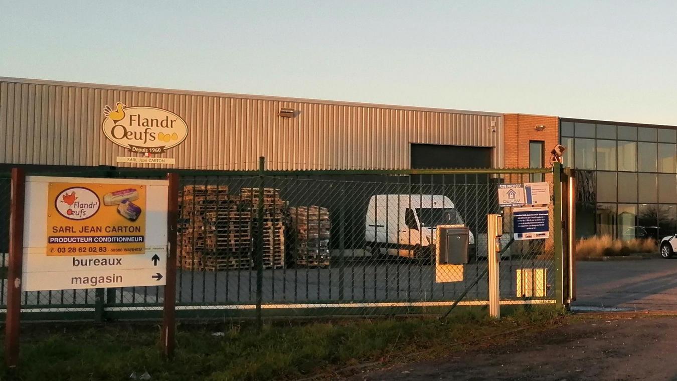 foyer influenza aviaire Warhem Nord poules pondeuses