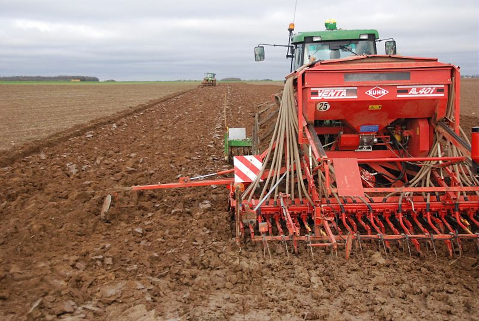 semis de céréales d'hiver