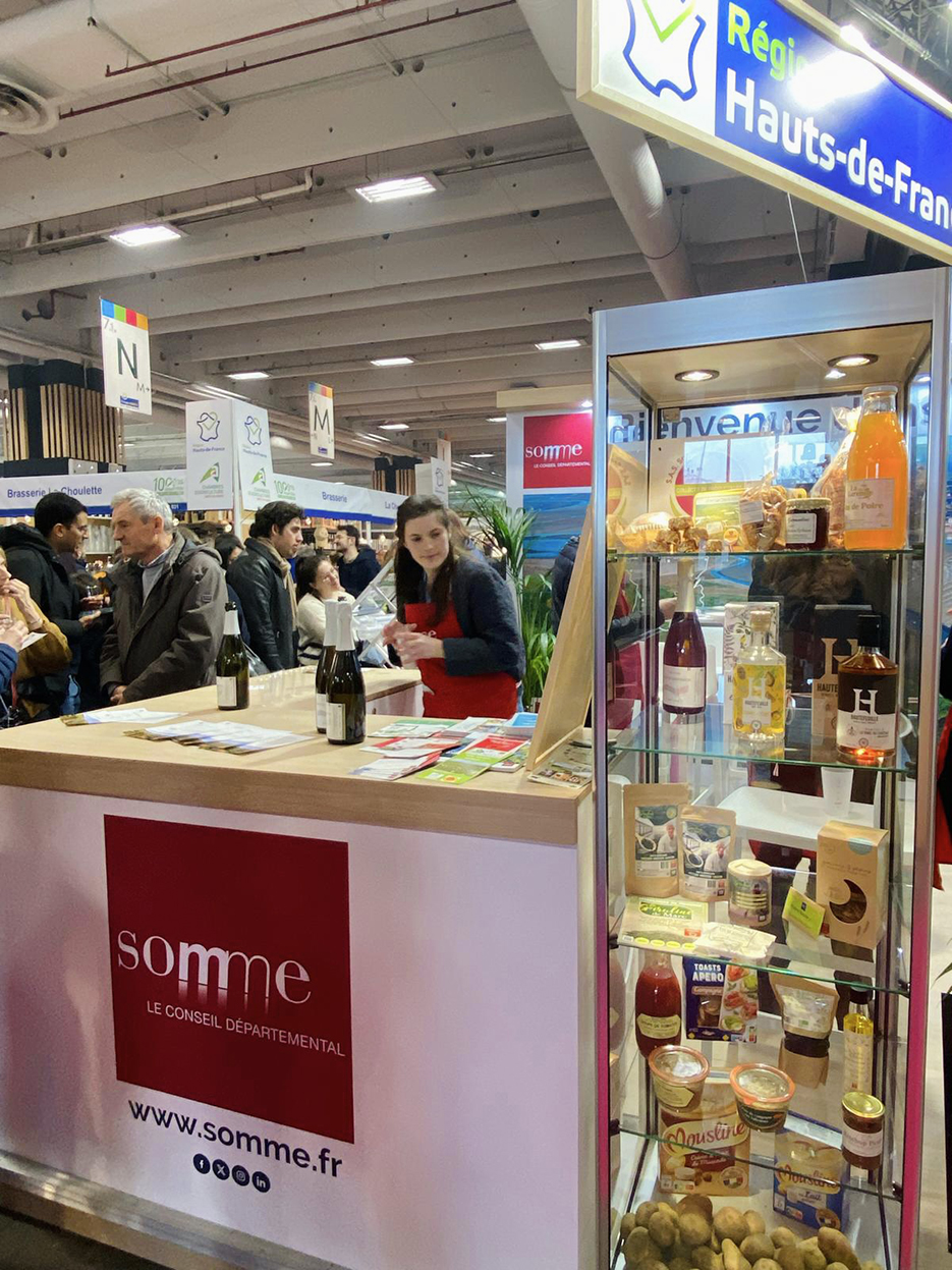 Rencontres, dégustations et animations : le stand de la Somme attire petits  et grands au Sia.