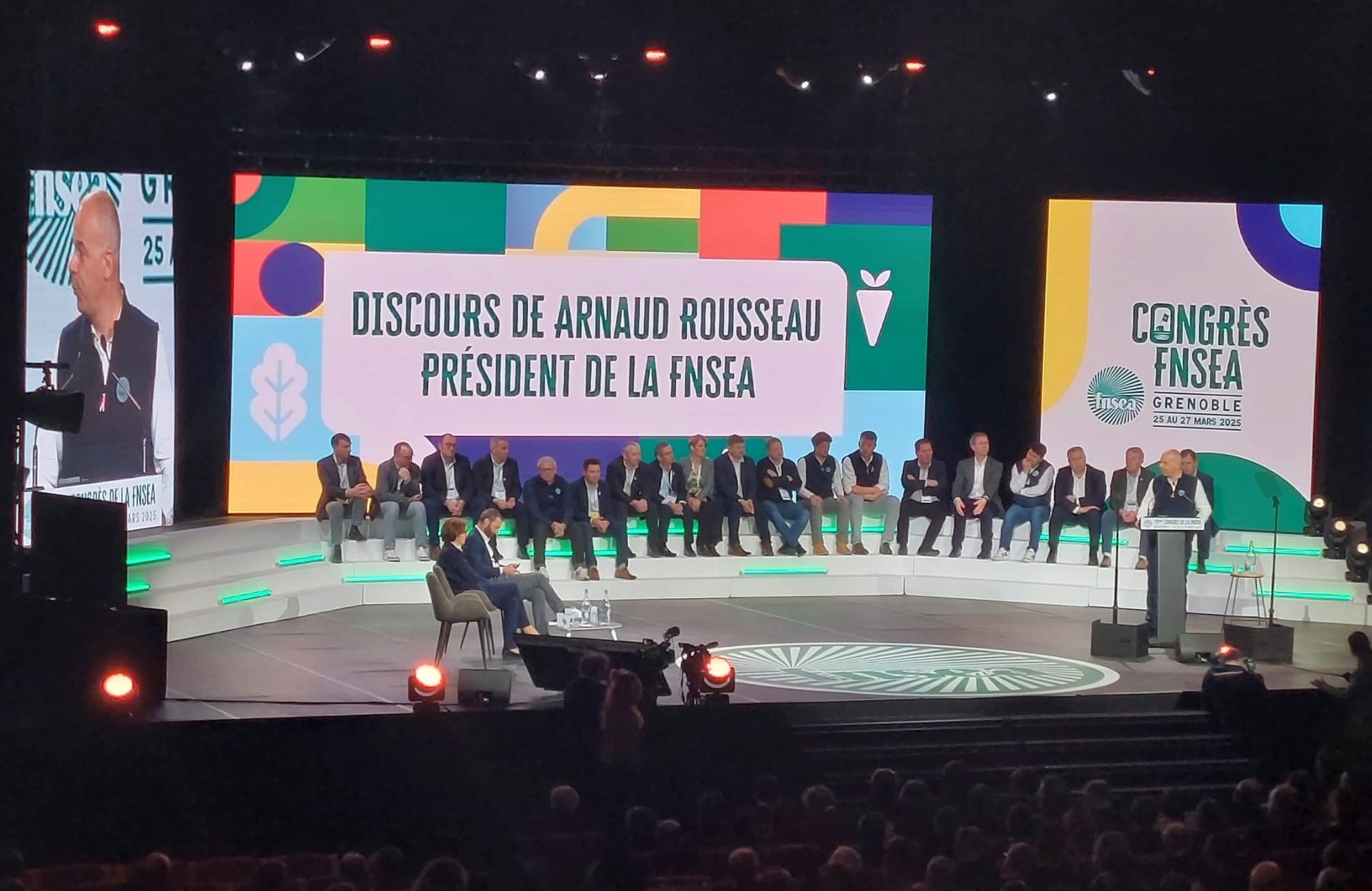 candidature Arnaud Rousseau FNSEA