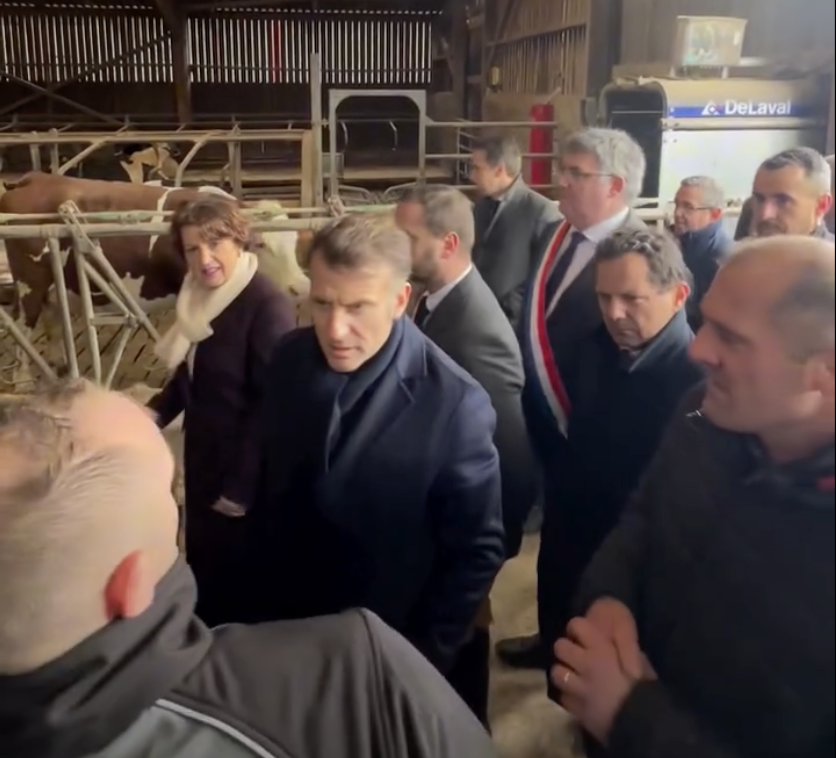 Emmanuel Macron en Haute-Saône 