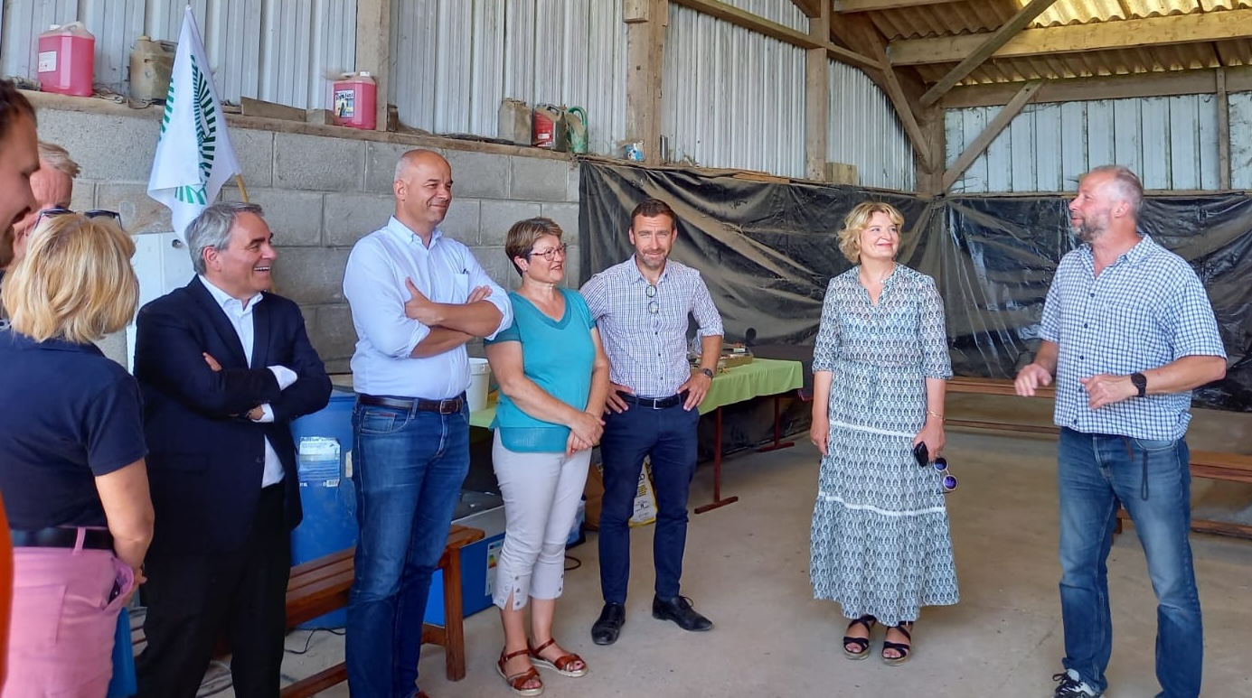 Régis Desrumaux président FRSEA Hauts-de-France