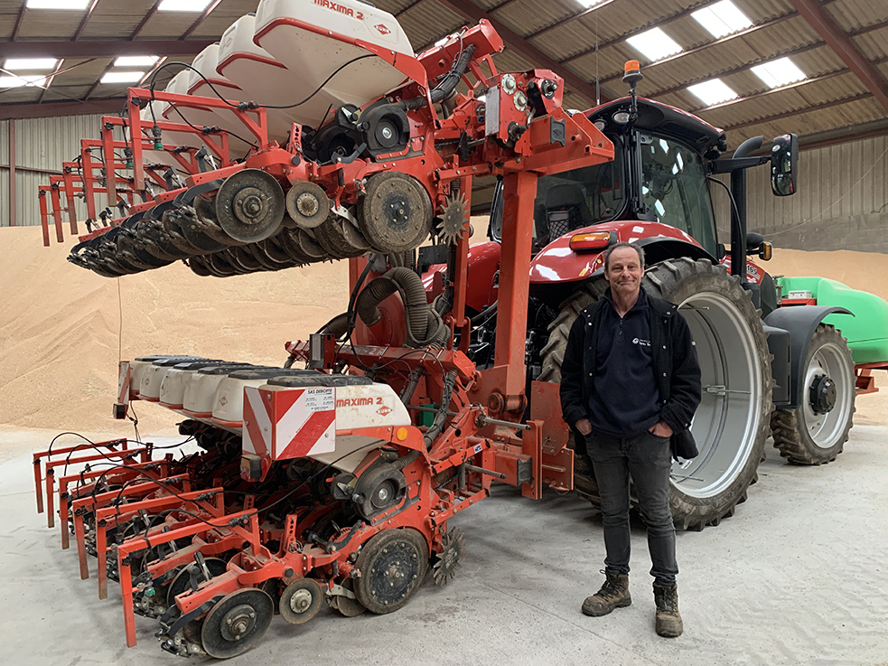 Pierre Bourgeois : «Le plus dur, c’est de savoir attendre les bonnes conditions alors que les voisins s’activent.» 