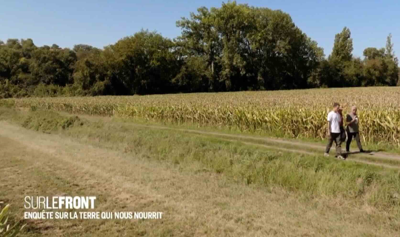 Sur le front Hugo Clément
