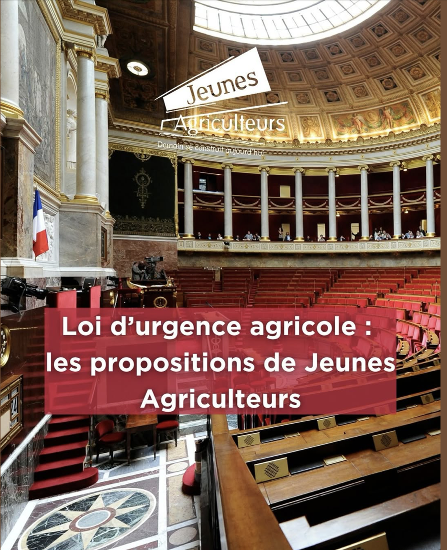 JA et loi d'urgence agricole