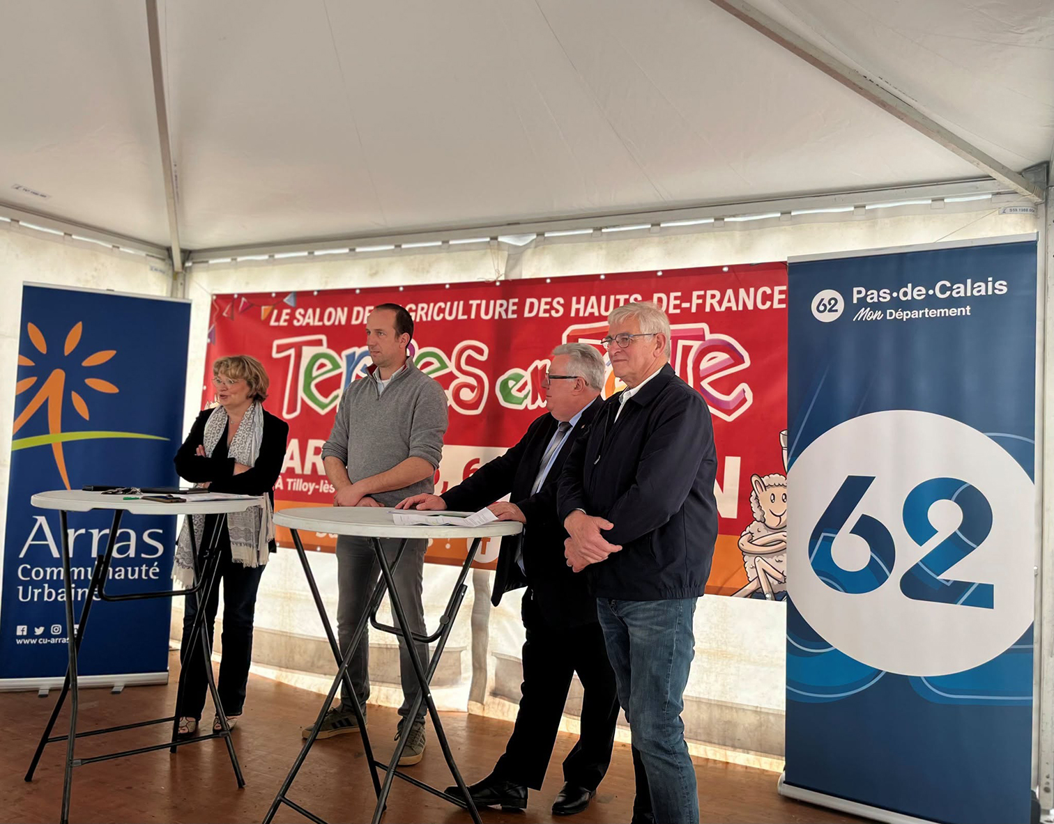 Pendant trois jours, sur ce site de deux hectares, situé près d'Arras, petits et grands, élèves ou familles, et bien sûr professionnels du monde agricole, des dizaines de milliers de visiteurs sont attendus dans cette immense ferme à ciel ouvert. 
