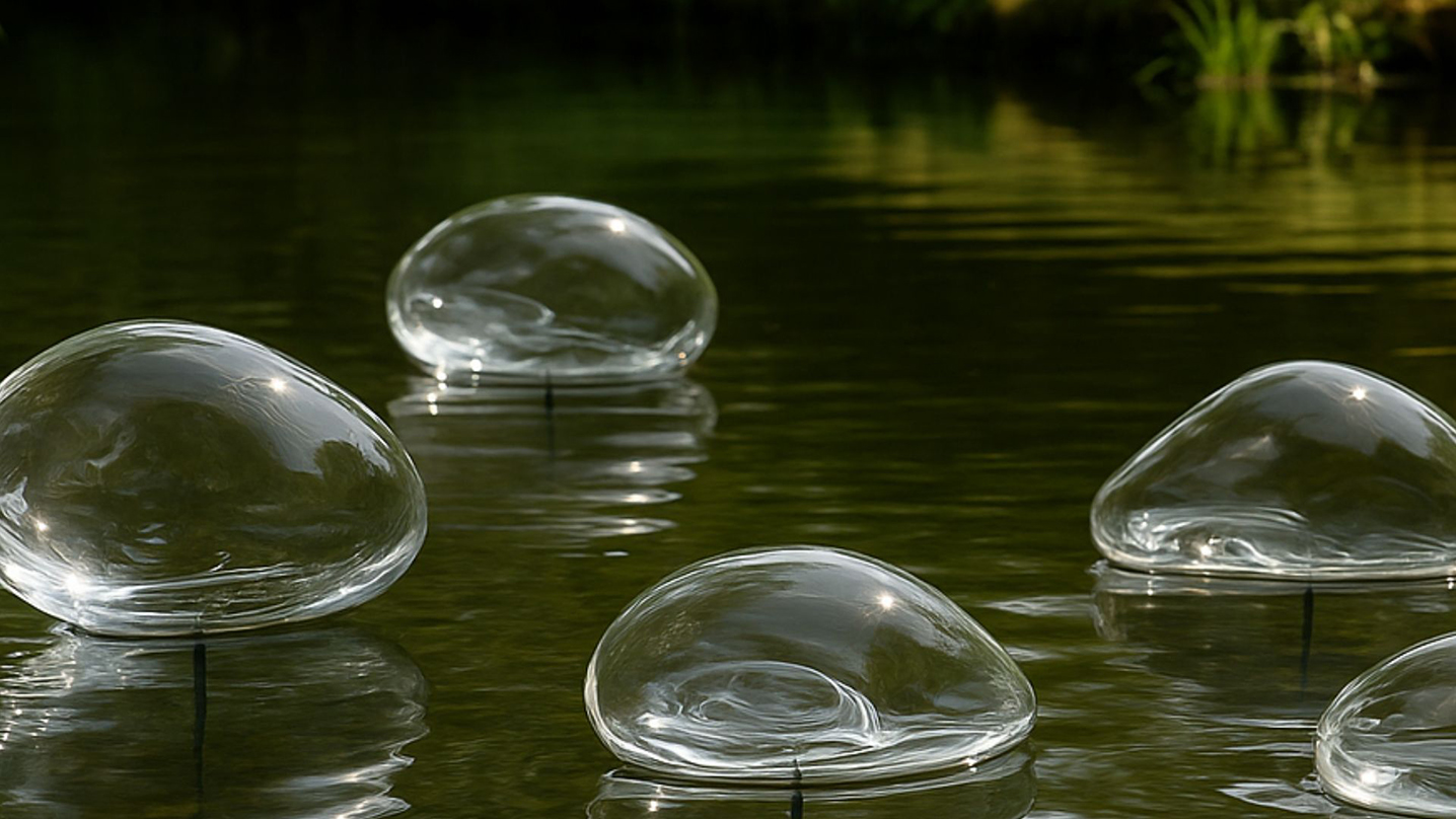 L’œuvre Sèves – À fleur d’eau de Meaghan Matthews sera visible sur l’île aux Fagots, sur le parcours pédestre. 