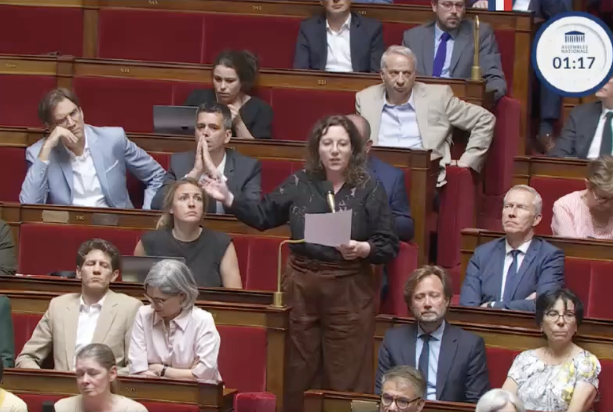 Cyrielle Chatelain canicule