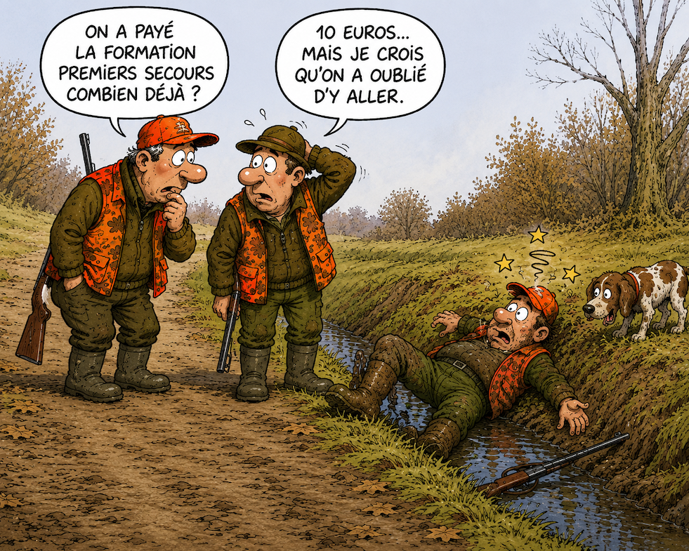 formation premiers secours chasseurs de la Somme
