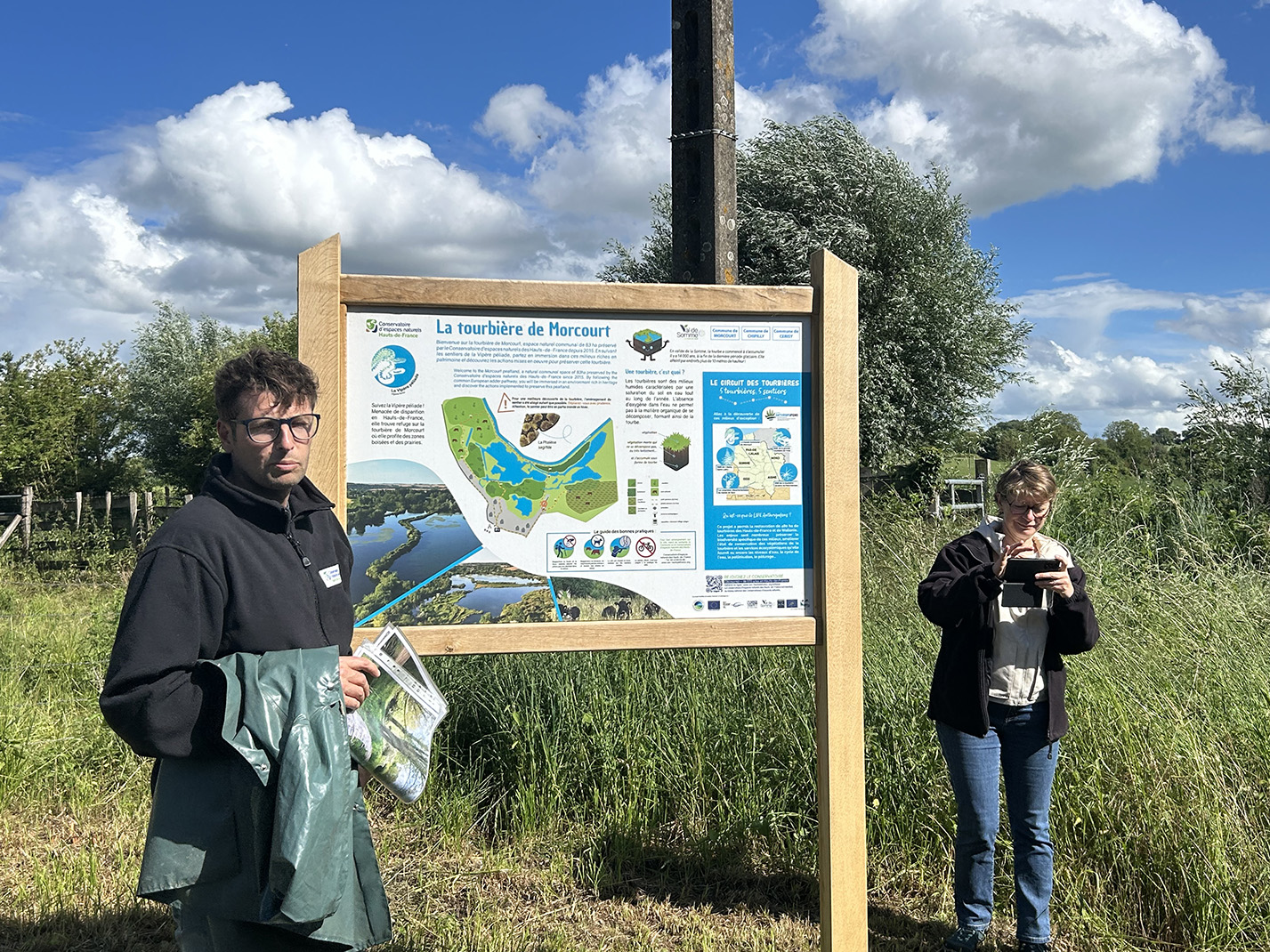 Encadré par le programme Life Anthropofens, le circuit des tourbières en Hauts-de-France en comprend cinq :  deux dans la Somme, deux dans le Nord et une dans l’Oise. 