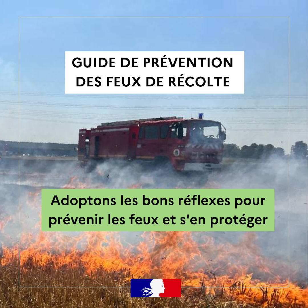 prévention moisson feux de champ 