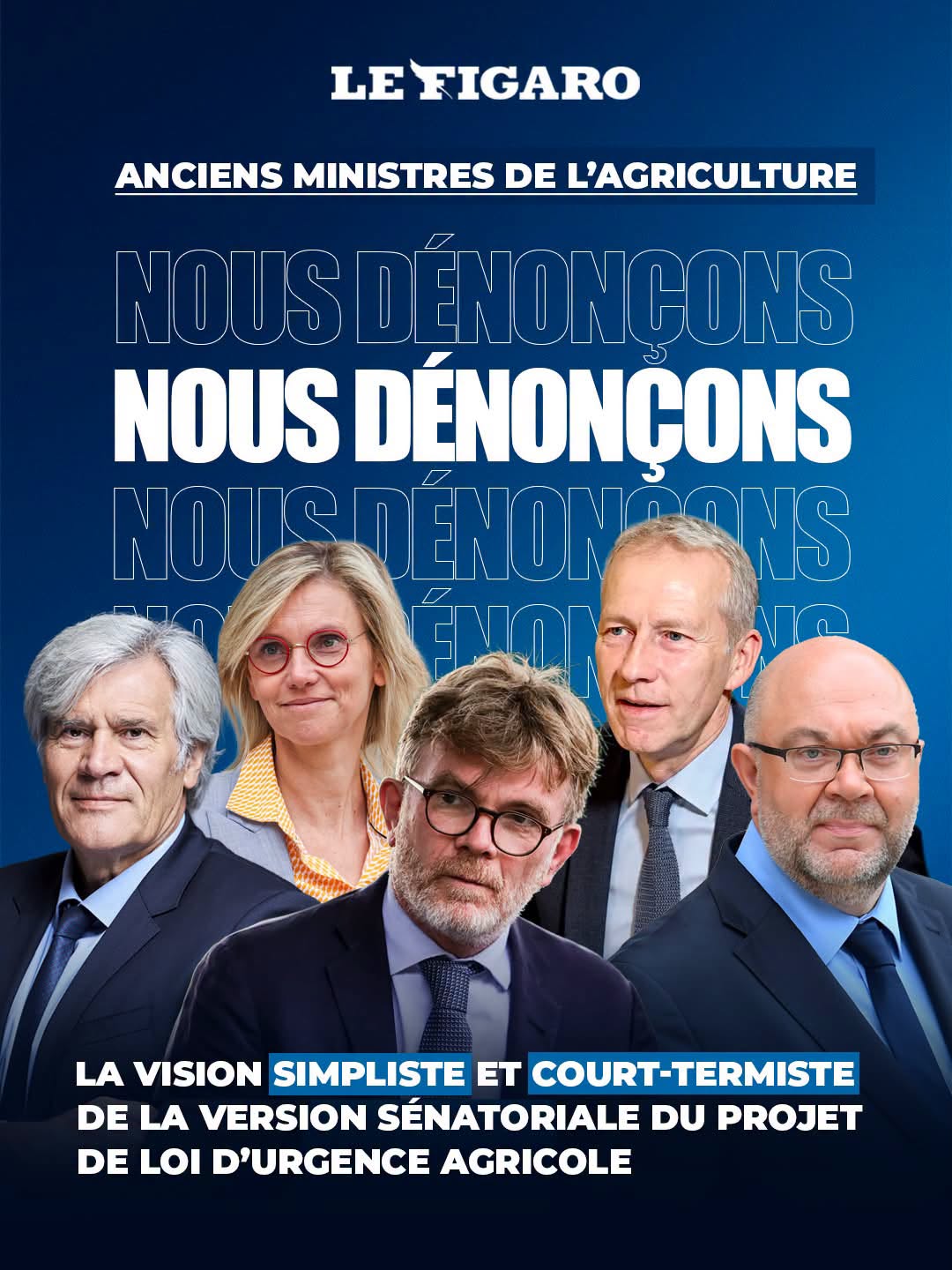 ministres contre loi d'urgence agricole