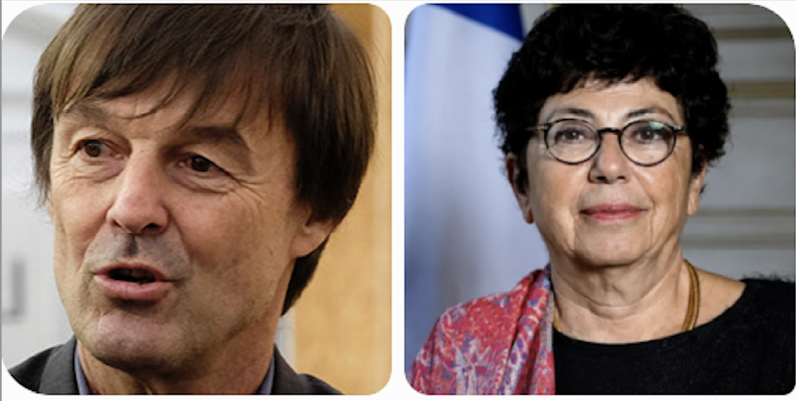 Nicolas Hulot Monique Barbut démission ministre