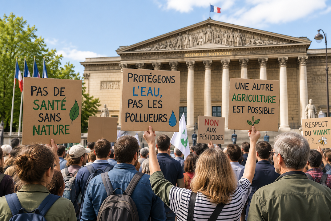 Générations Futures loi d'urgence agricole mobilisation CMP
