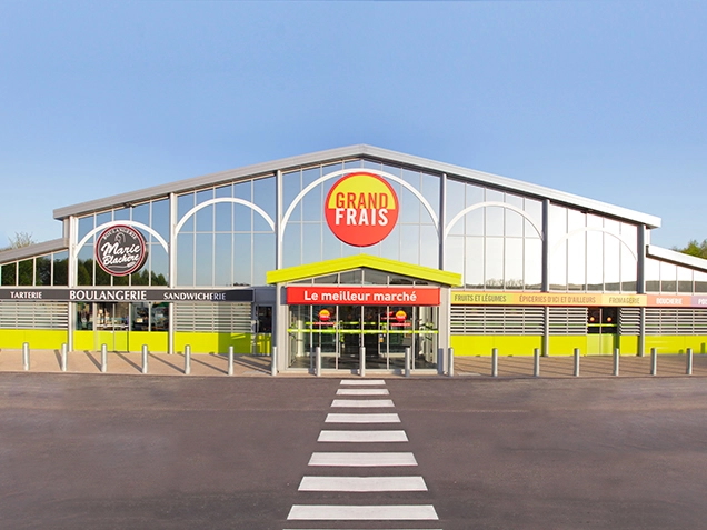 Grand Frais Carrefour distribution alimentation 