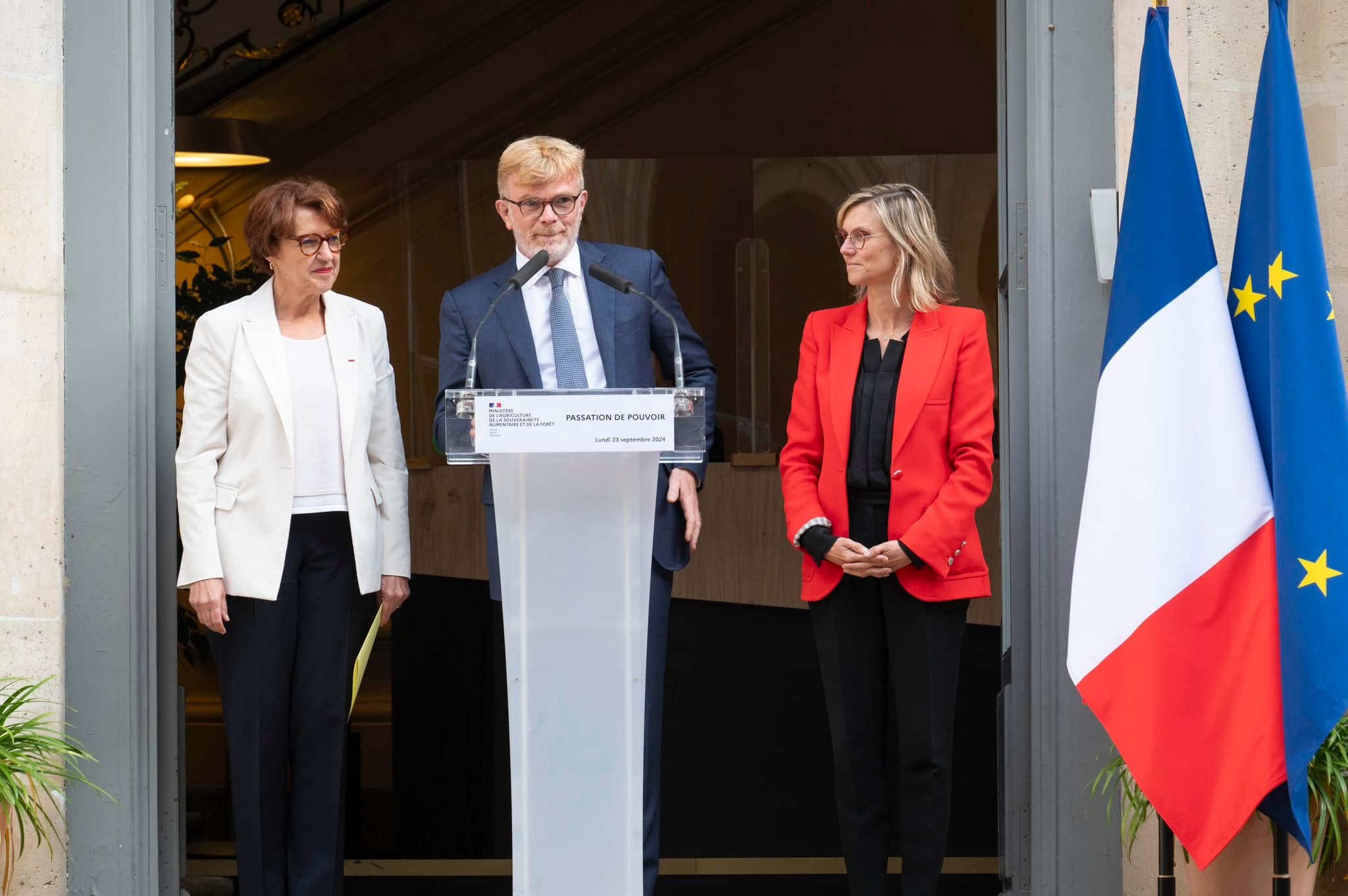Marc Fesneau passation de pouvoir ministre