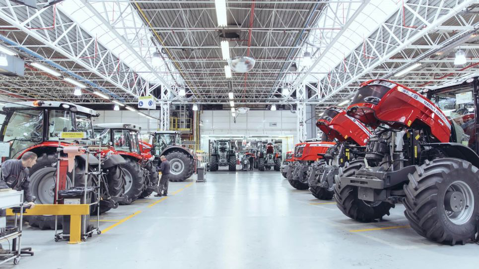 usine AGCO Beauvais Massey-Ferguson