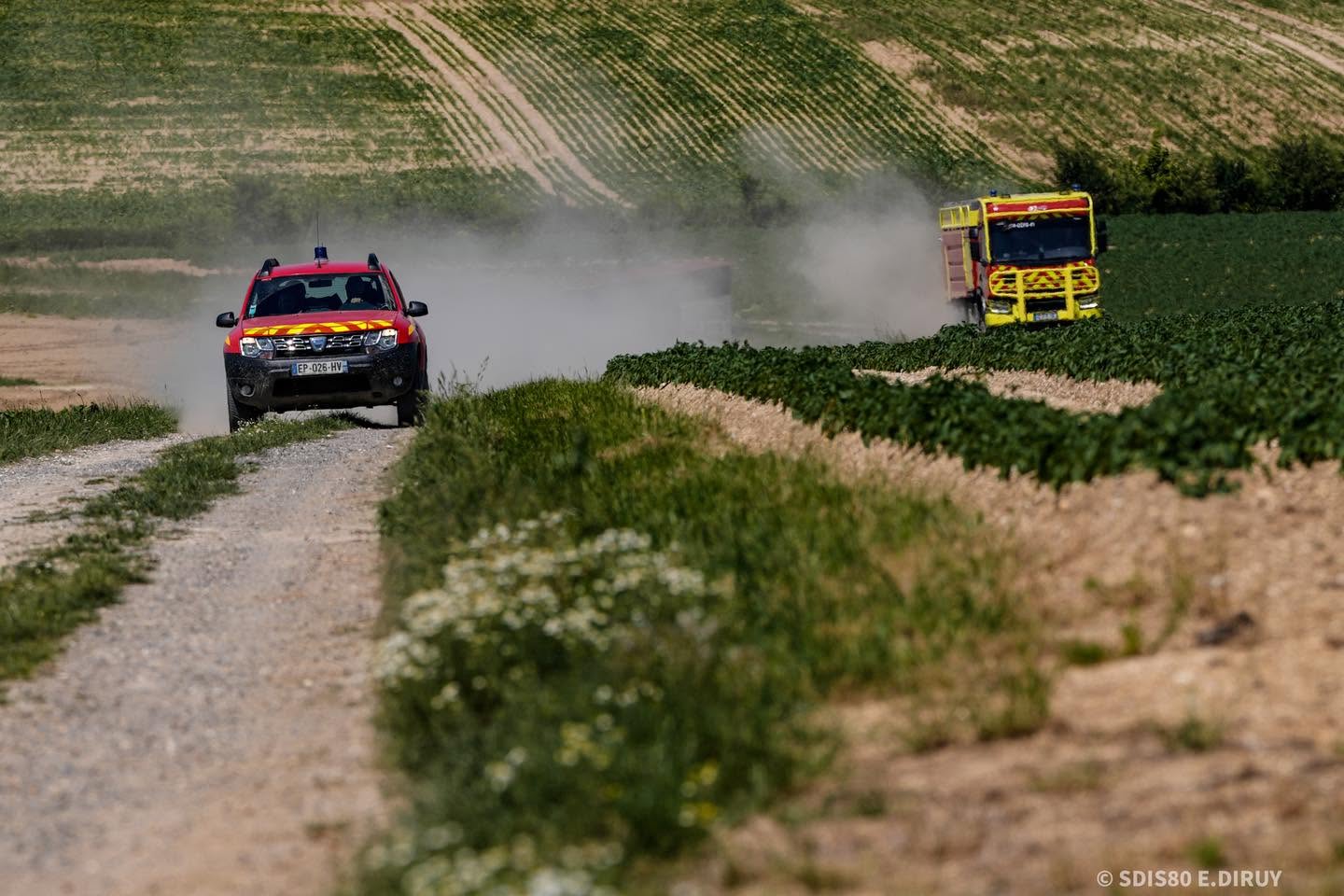 feux de champ prévention moisson incendie