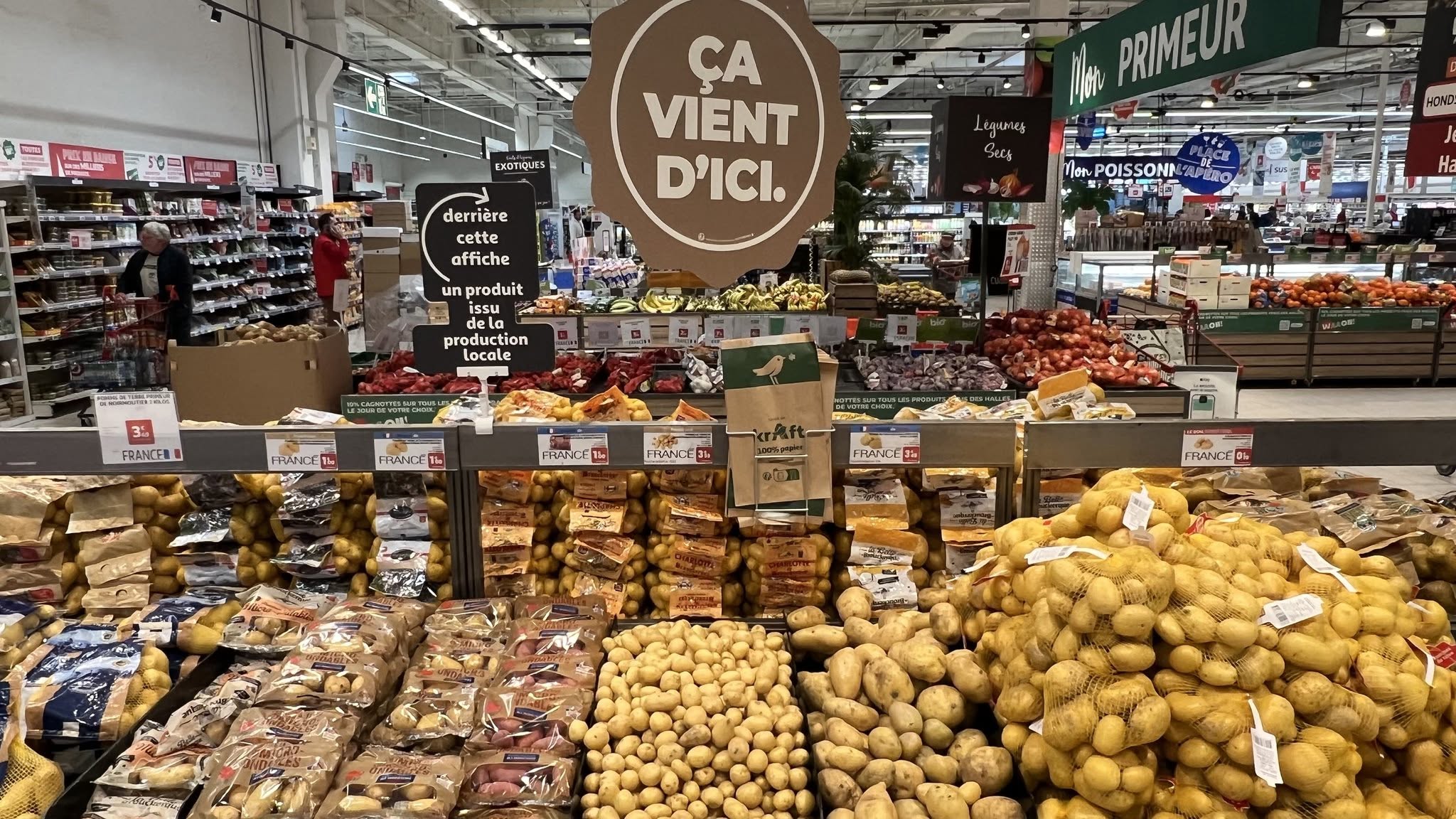 salon des produits régionaux Auchan