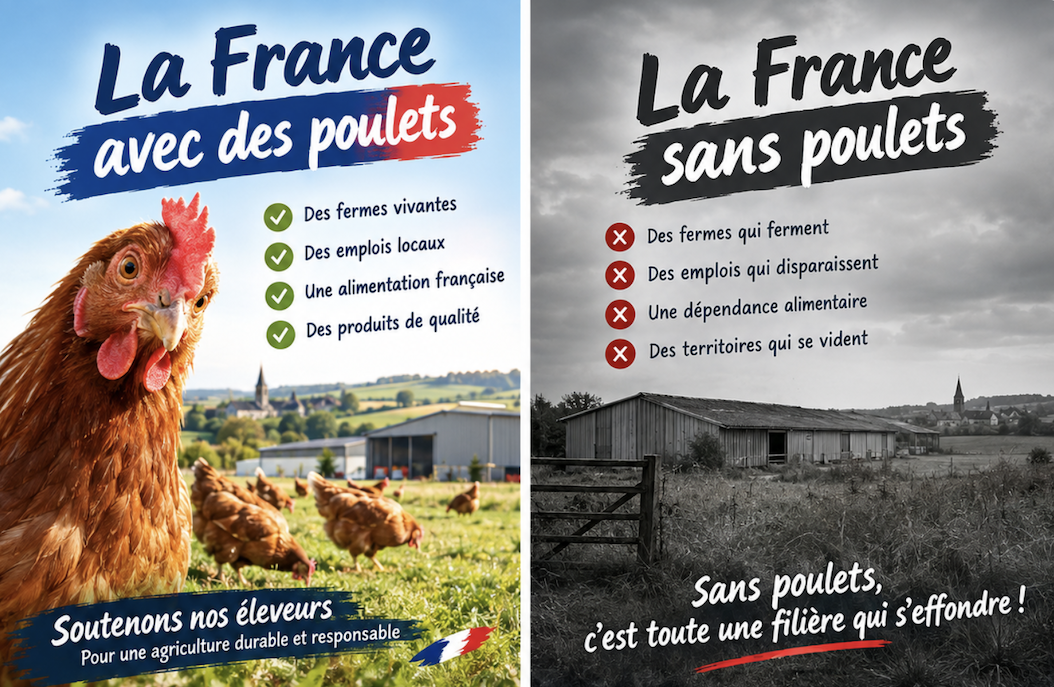 manifestation soutien poulailler Forest-Montiers Marion Bocquillon
