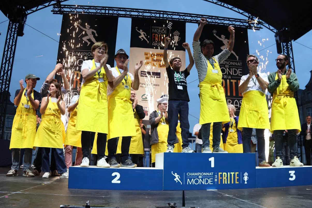 Championnat du monde de la frite Arras résultats