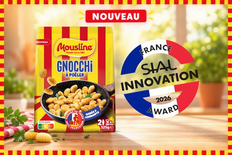 gnocchi Mousline primés au SIAL