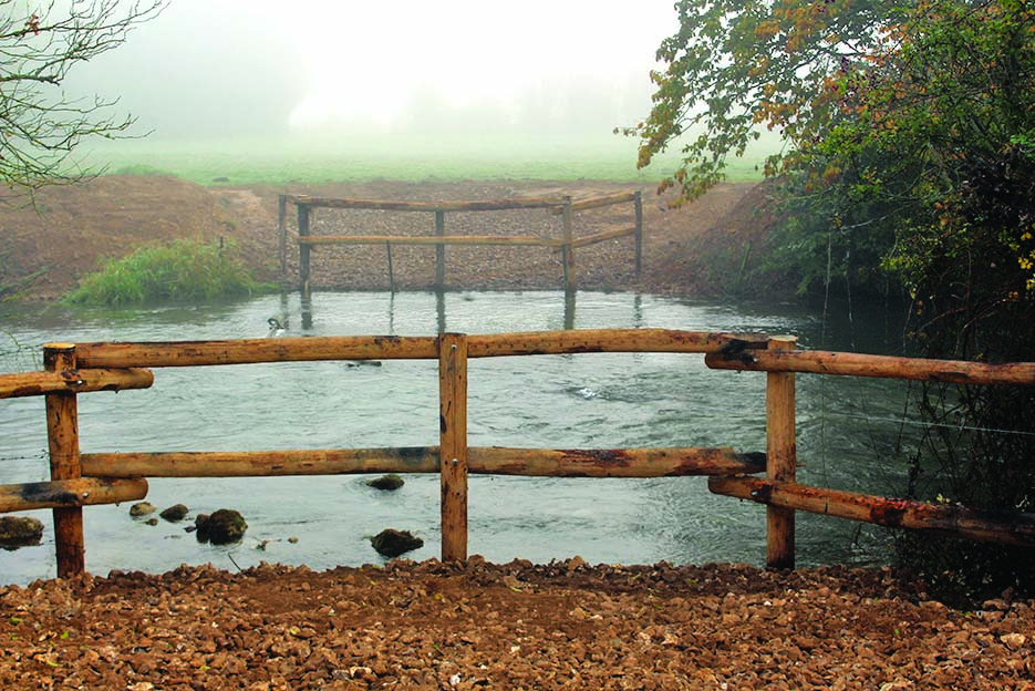 Oise berge abreuvement stabilisé
