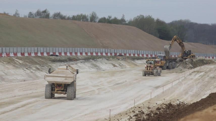 travaux du Canal Seine Nord Europe moratoire