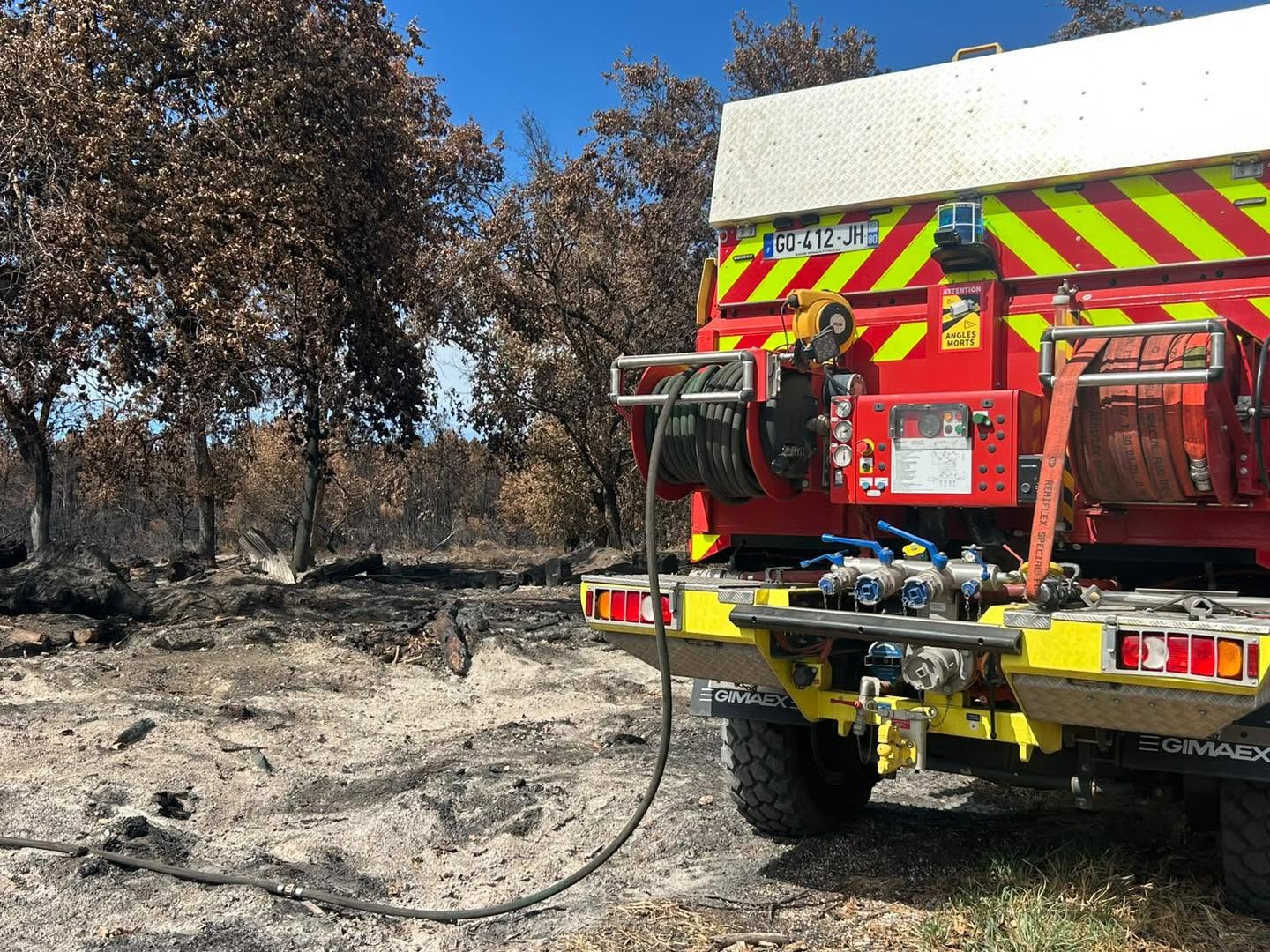 pompiers de la Somme incendies été 2026 