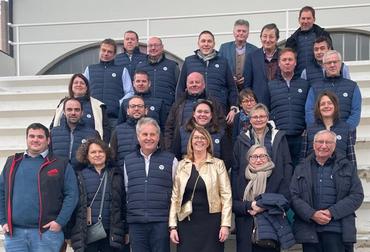 Les candidats de la liste FDSEA/JA.