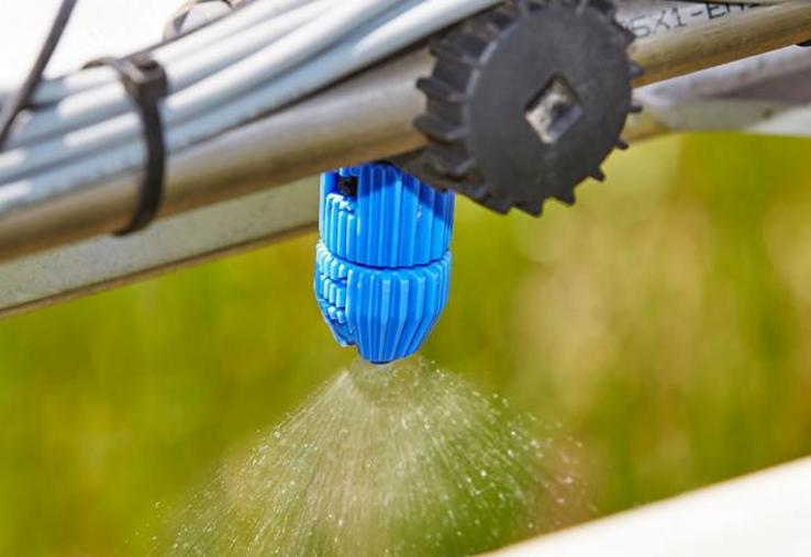 La taille des gouttelettes a un impact important sur l’efficacité et la derive.