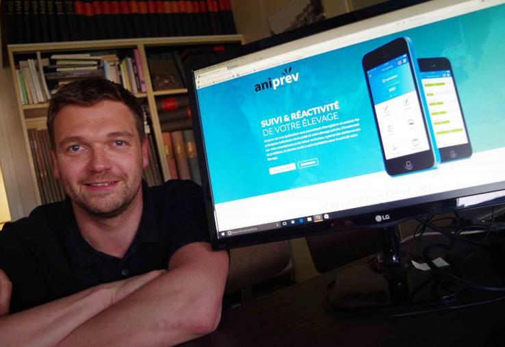 L’application permet de mettre en alerte l’éleveur au moindre changement.