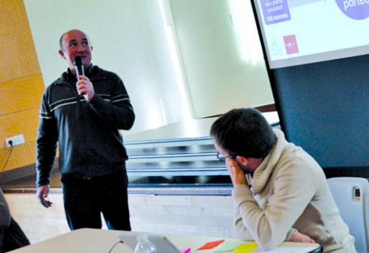 Régis Brunet, Olivier Parcy et Mathieu Devienne ont présenté la nouvelle stratégie de la coopérative Micro-Abattoir 80.