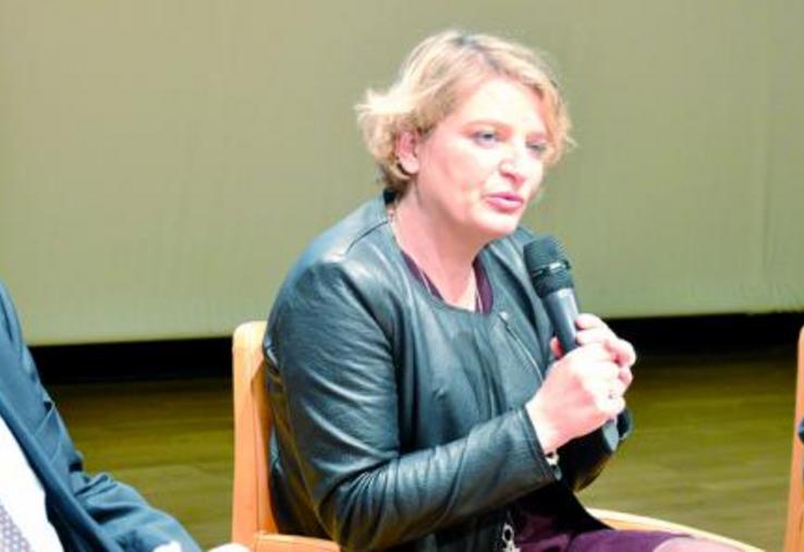 Jean-Marie Raoult, président de la marque régionale Saveurs en’Or, Marie-Sophie Lesne, vice-présidente de la Région Hauts-de-France en charge de l’agriculture, et Didier Verbeke, président de la marque régionale Terroirs de Picardie.