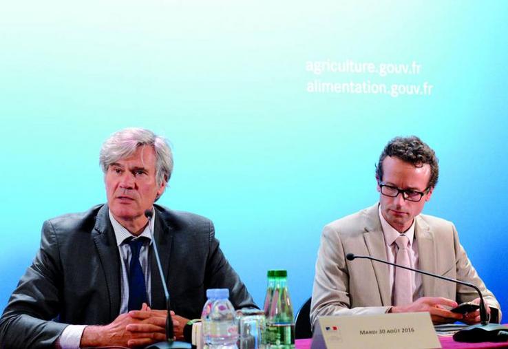 Stéphane Le Foll, ministre de l’Agriculture, a présenté les mesures nationales de régulation de la production laitière, 
le 30 août dernier.