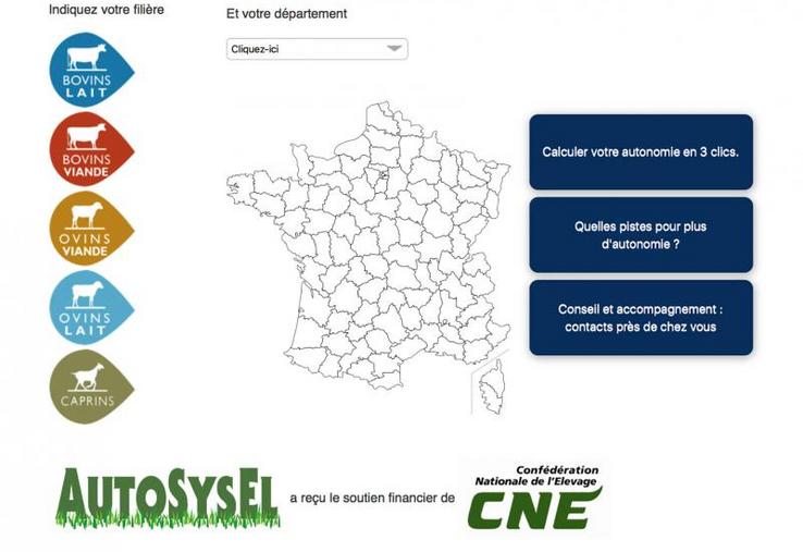 L’outil est en accès gratuit sur www.autosysel.idele.fr. Il donne des pistes pour mieux conduire prairies et cultures, 
pour mieux récolter et valoriser les fourrages et les aliments de la ration.