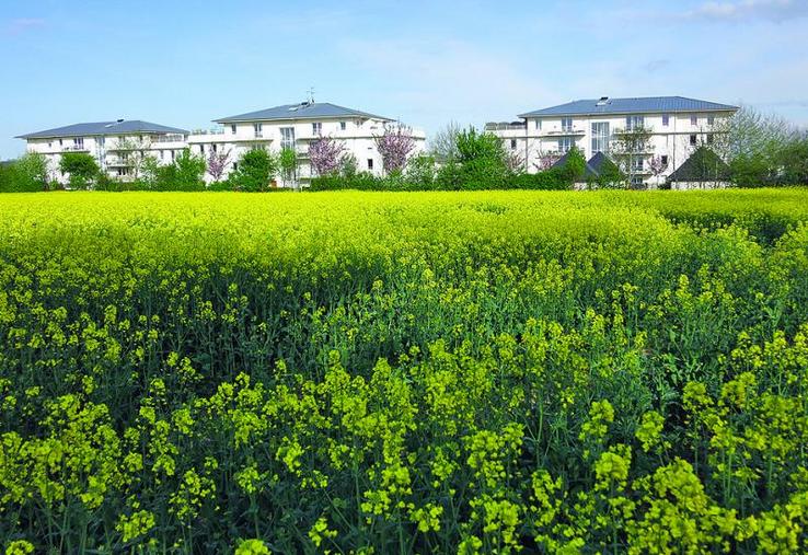 L’habitat individuel est la première cause d’artificialisation des terres. Il n’est pas rare de voir désormais des parcelles agricoles à proximité des habitations.