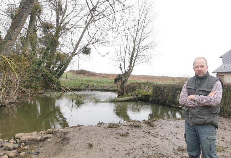 L’élevage de Samuel Thévenet a été touché par la grippe aviaire. Tout son cheptel a été euthanasié le 4 février.