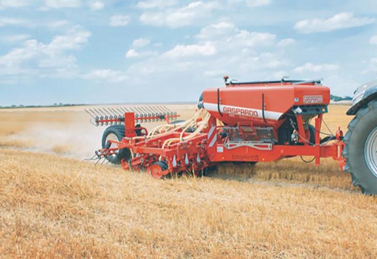 L’entreprise Maschio Gaspardo est spécialisée dans la construction de divers matériels, notamment pour la préparation de sol et le semis.